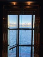 Vom Aufzug Sicht auf Punta Arenas