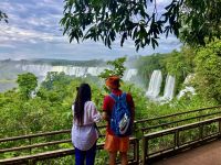 Die argentinische Seite der Iguazu Faelle
