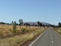 Fahrt durch das Outback / Uluru