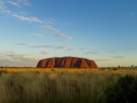 Uluru bei Sonnenuntergang