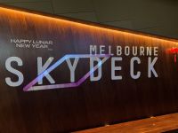 Auffahrt auf das Melbourne Skydeck