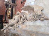 Canova Denkmal - Detail in der Frari Kirche 