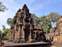 Banteay Srei Tempel, 10 Jh. 