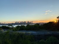 21. Tag: Wildlife Retreat im Taronga Zoo in Sydney – Sonnenuntergang über Sydney