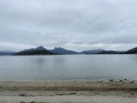 Ushuaia  - Berge wie auf dem Schild