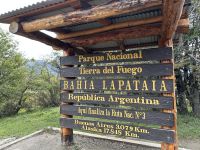 Eingang zum Nationalpark Feuerland