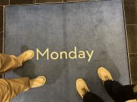 im Fahrstuhl der MS Oosterdam