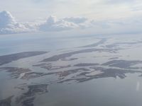 Venedig. Die Lagune von oben