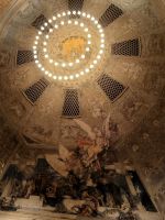 Venedig. Decke im Teatro Malibran