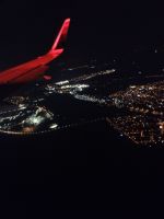 Anflug auf Frankfurt am Main