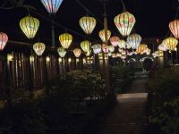 Hotel überrascht mit Lichtern