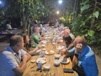 Abendessen bei lokaler Familie