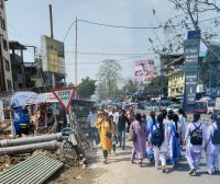 Bagdogra - Gruppe Studenten