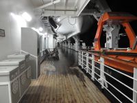 MS Oosterdam - abends Deck 3