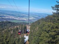 Pilatus - Fahrt mit der Seilbahn nach Kriens...