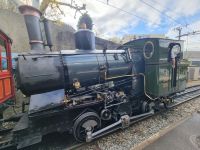 Rigi-Dampflok in Vitznau 