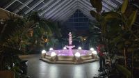 Orangerie unseres Hotels am Abend 