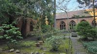 Kreuzgang und Kräutergarten der Marienkirche in Kamien Pomorski 