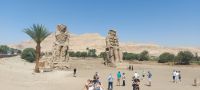 Memnonkolosse, Tal der Tempel, Luxor, Ägypten