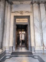 Rom. Heilige Pforte in der Santa Maria Maggiore