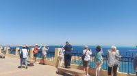 Fotostopp am Roten Meer in Hurghada Stadt