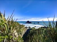 Die wilde Tasmanische See zeigt sich heute von ihrer besten Seite