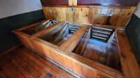 Ugyen Farmhouse - alte Hot Stone Holzbadewanne