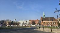 Peter und Paul Kirche, Post, Philharmonie und PZM Turm 
