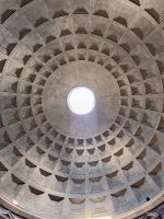 Rom. Kuppel im Pantheon