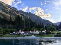 Abendstimmung bei der Walters Peak Farm