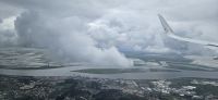 Landeanflug Lissabon