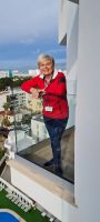 Nachbar Schwätzchen über den Balkon - Hotel Maria Isabel - Mallorca
