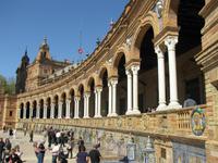 Plaza de Espana in Sevilla