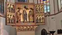 der Altar in der Marienkirche in Köslin