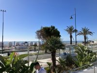 Spanien, Torremolinos, Blick aufs Meer vom Hotel Occidental