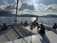 Rundfahrt auf dem Katamaran (3)