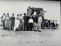 Montevideo  - Fotoausstellung über die ersten Siedler