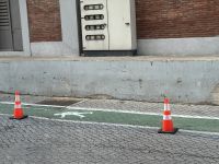Montevideo - Fußweg für Kreuzfahrtgäste 