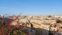 Blick von Dachterrasse Hotel Monti Palace, Rom, Foto: Anette Rietz
