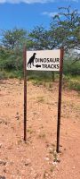 Hier geht's zu den Dinosaurierspuren.