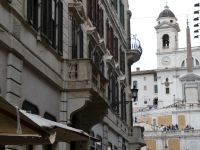 Via dei Condotti, Trinità dei Monti, Spanische Treppe, Rom. Foto: Anette Rietz