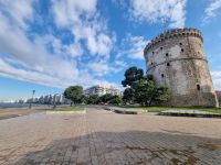 Thessaloniki - Weißer Turm mit Neuer Promenade