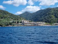Schifffahrt zum Berg Athos - Kloster Xenophontos