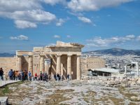 Athen - Akropolis (Propyläen)