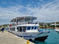 Schifffahrt durch den Kanal von Korinth 