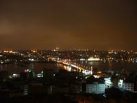 Blick auf das Goldene Horn und Istanbul