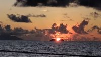 Der Sonnenuntergang am letzten Tag