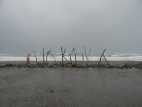 Hokitika, es regnet seit 24 Stunden.