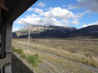 Der freie Blick aus dem Aussichtswagen ist wunderbar.