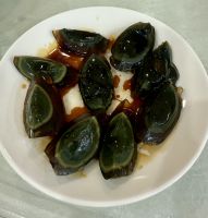 Kostprobe 100 jährige Eier, Suzhou